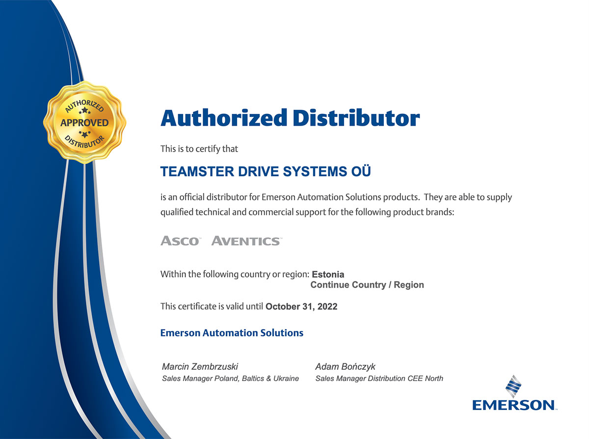 Teamster Authorized Distributor